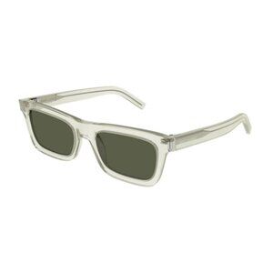 NEW SAINT LAURENT SUNGLASSES, SL461 BETTY 015 GREEN WOMEN SL 461 BETTY 015